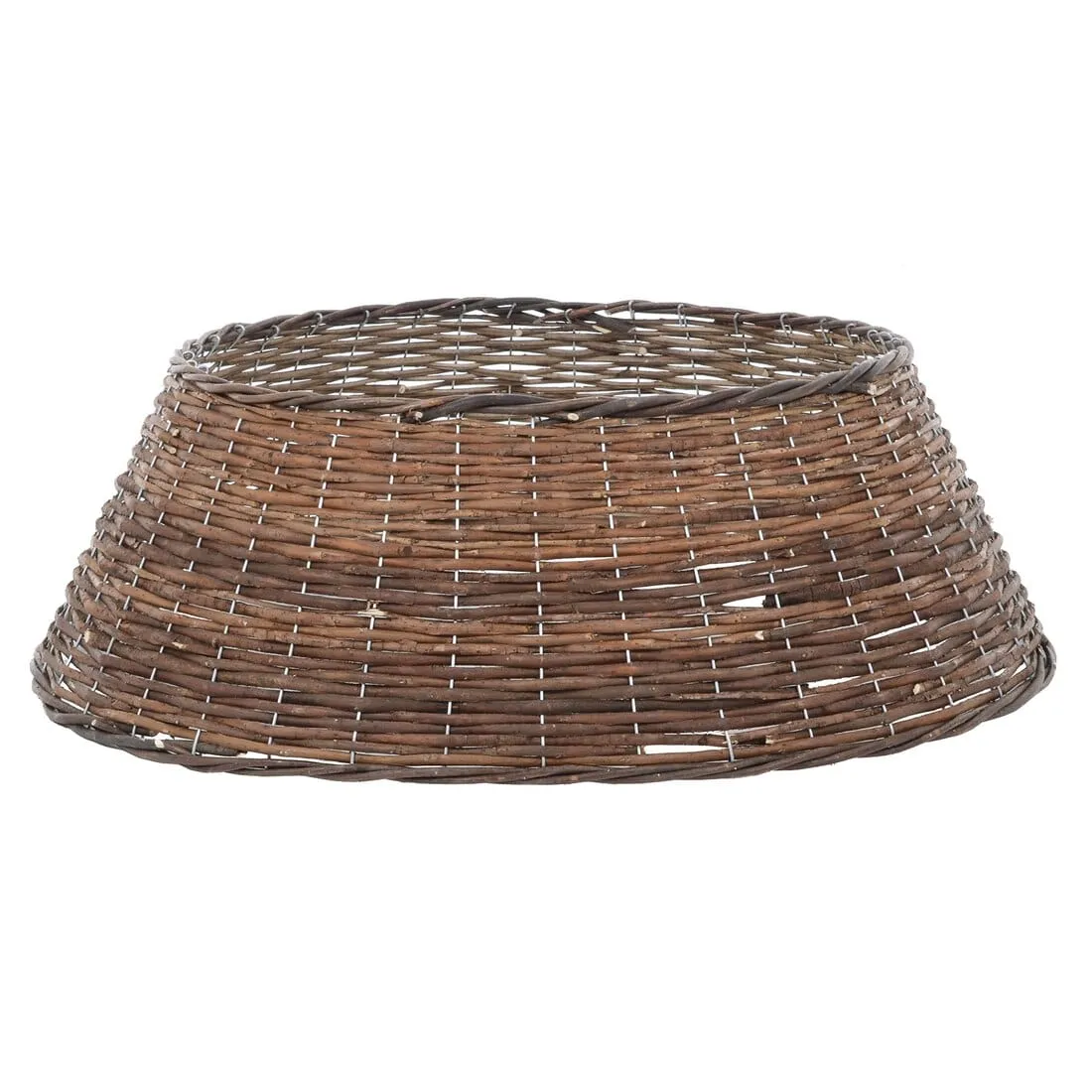 67cm Traditional Woven Willow Christmas Tree Skirt Base