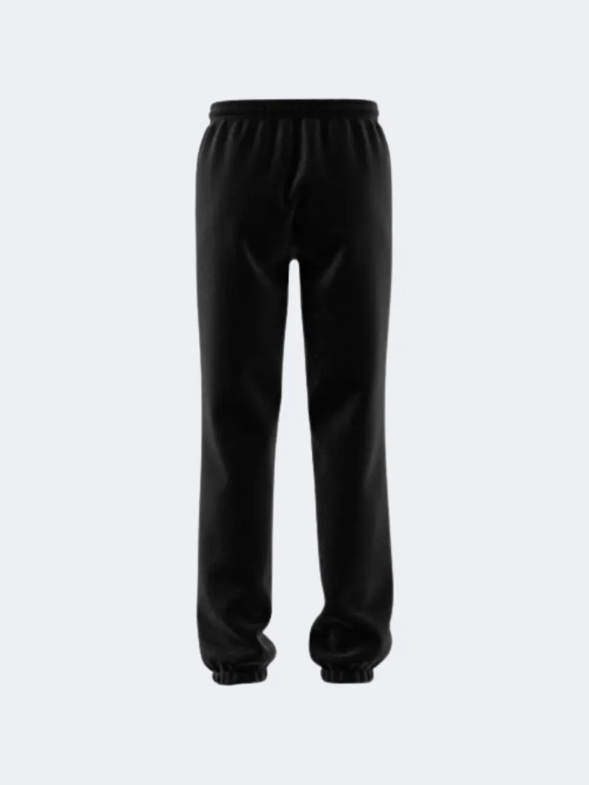 Adidas Essentials Small Logo Feel Cozy Kids-Girls Sportswear Pant Black