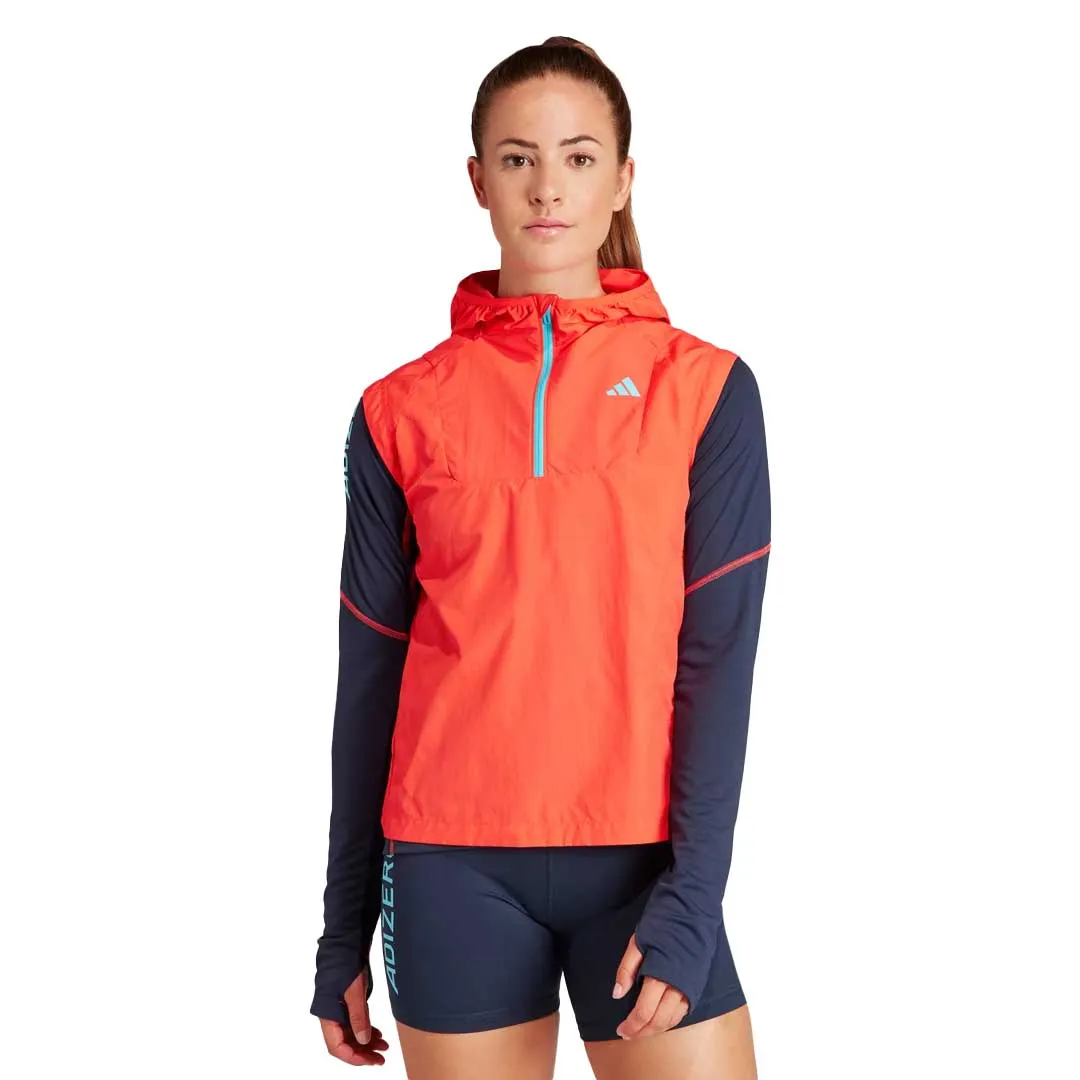 adidas - Women's Adizero Half-Zip Running Vest (IM2135)