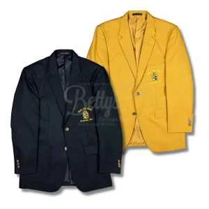 Alpha Phi Alpha ΑΦΑ Embroidered Shield Crest Blazer Sport Coat