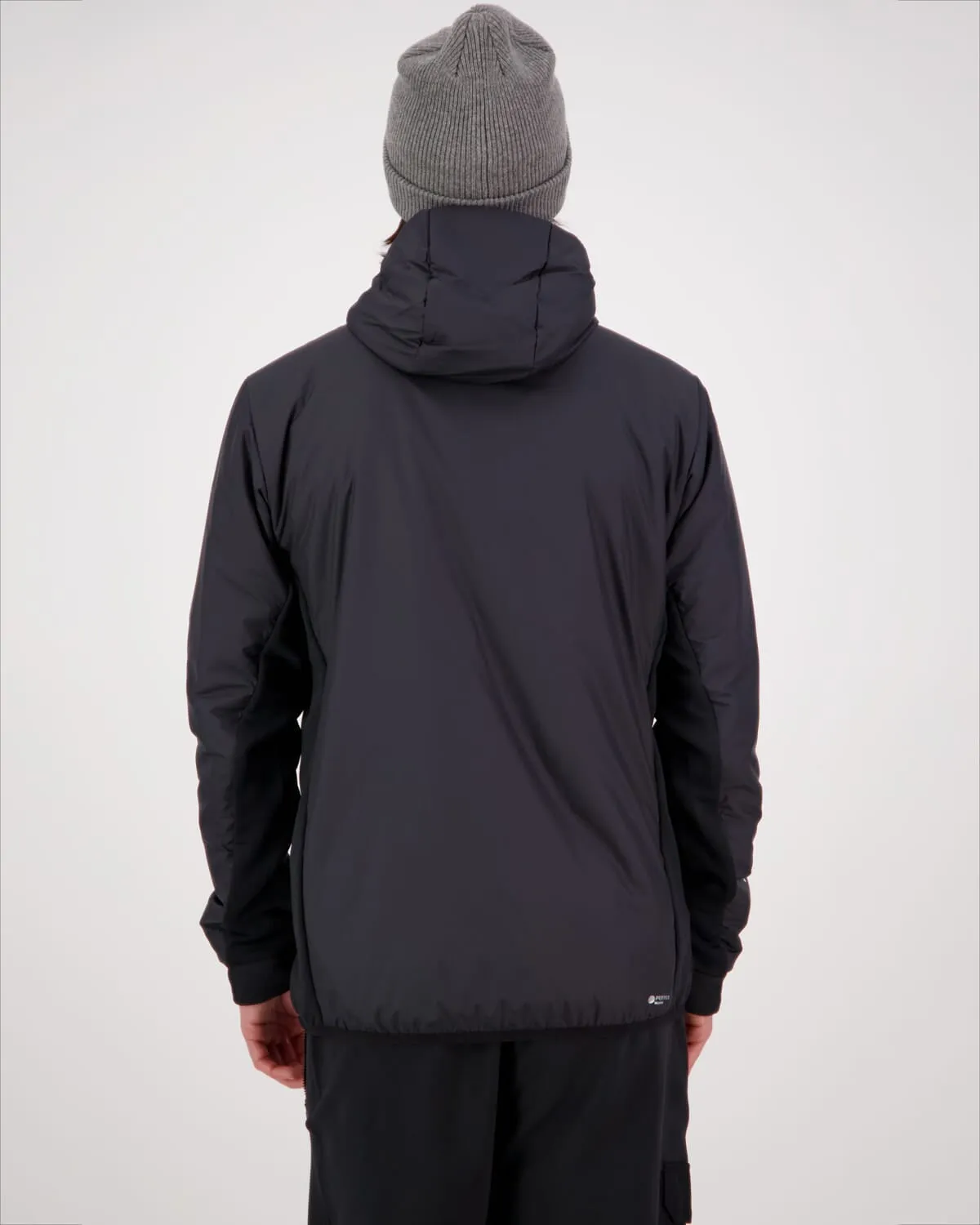 Arete Merino Insulated Hooded Jacket - Black