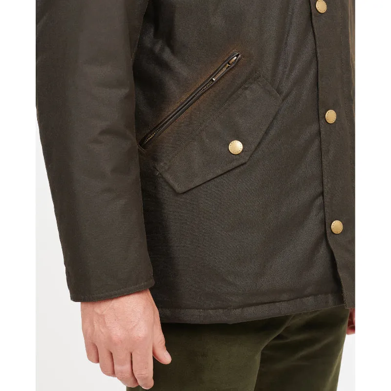 Barbour Prestbury Mens Wax Jacket - Olive