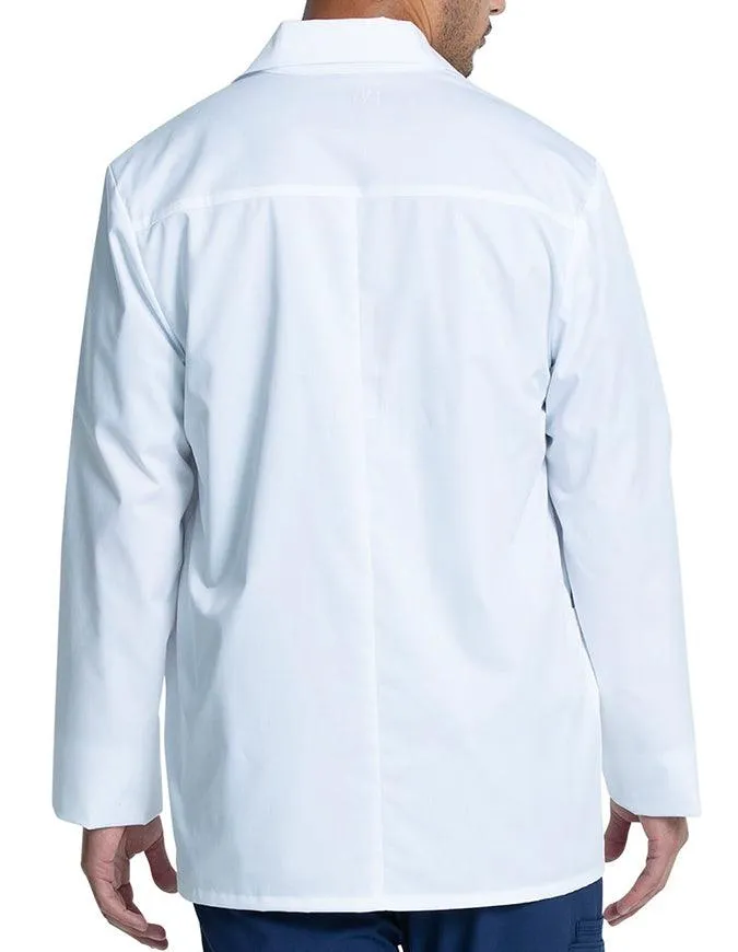 Cherokee Project Lab Men's Fit Consultation Length Tall Lab Coat