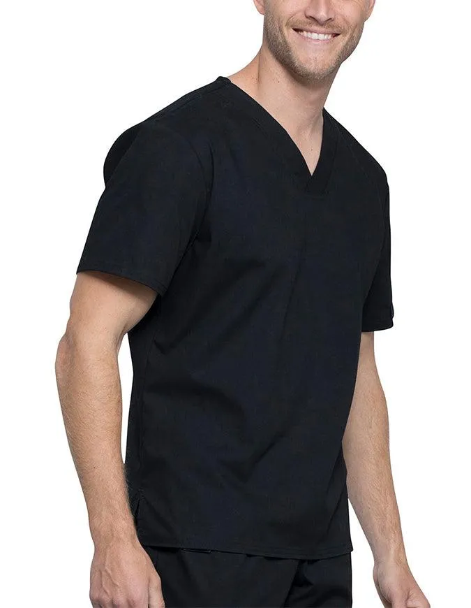 Cherokee Workwear Professionals Unisex Pocketless V-Neck Top