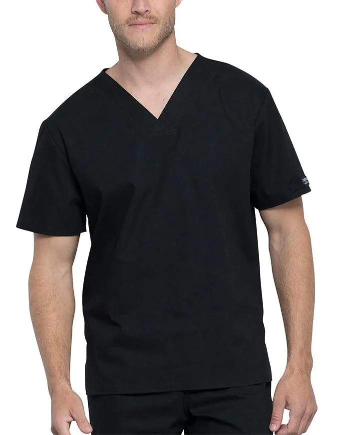 Cherokee Workwear Professionals Unisex Pocketless V-Neck Top