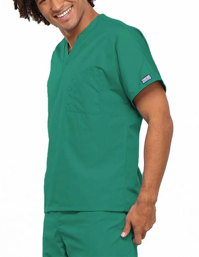 Cherokee Workwear Unisex V-Neck Solid Scrub Top