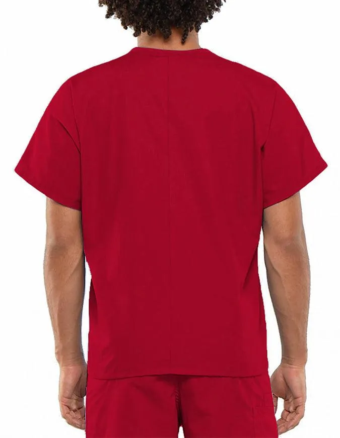 Cherokee Workwear Unisex V-Neck Solid Scrub Top