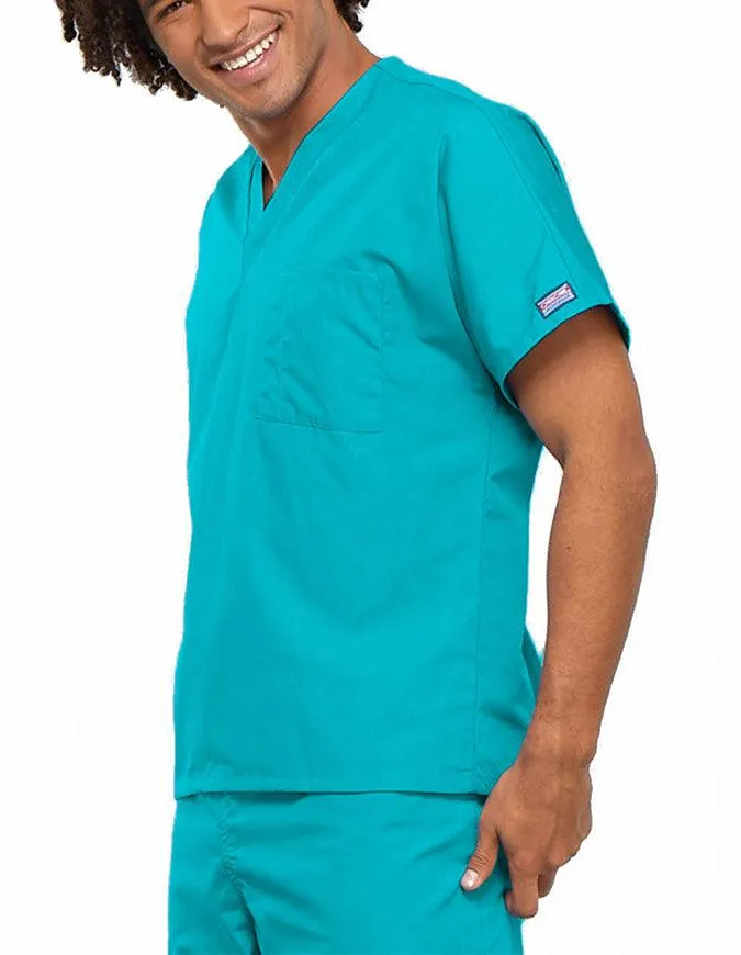 Cherokee Workwear Unisex V-Neck Solid Scrub Top