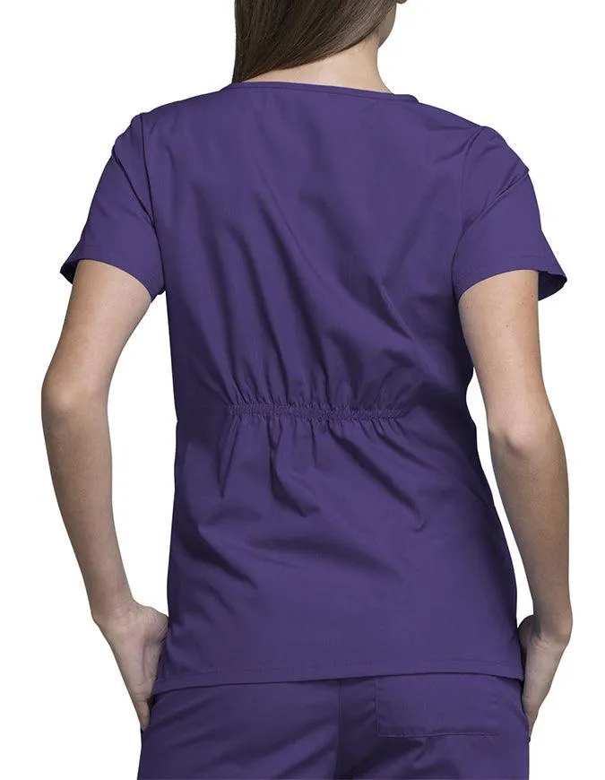 Cherokee Workwear Women's Four Pocket Scrub Top