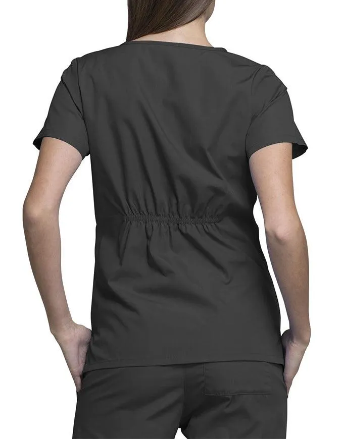 Cherokee Workwear Women's Four Pocket Scrub Top