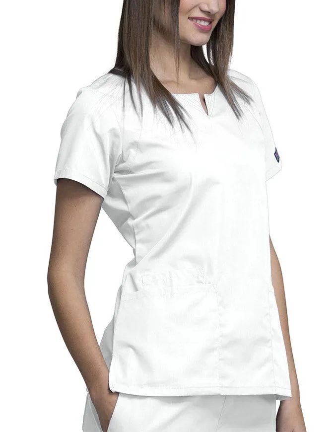 Cherokee Workwear Women's Four Pocket Scrub Top