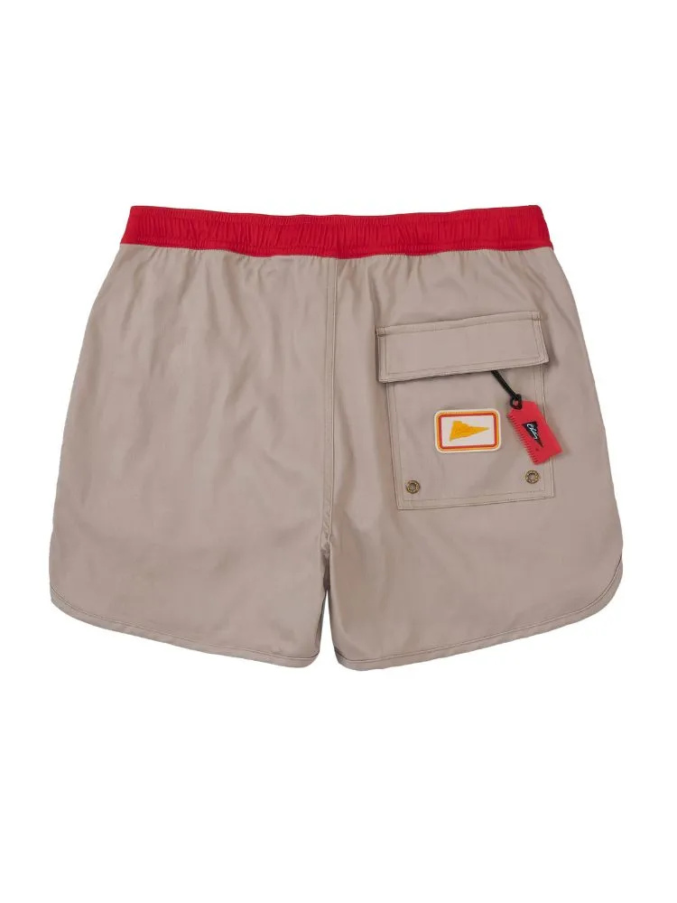 CHILLHANG 70s Retro Rock Surf Shorts