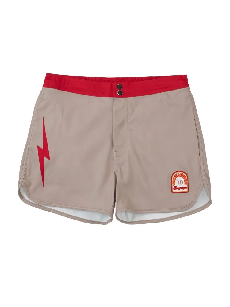 CHILLHANG 70s Retro Rock Surf Shorts