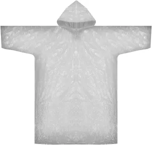 Clear Emergency Poncho with Hood and Sleeves