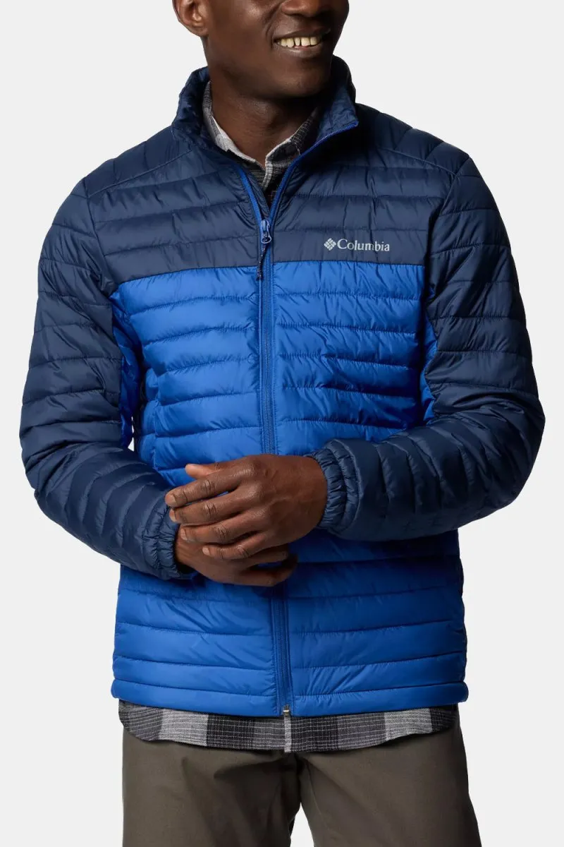 Columbia Silver Falls™ II Packable Insulated Jacket (Mountain Blue/Collegiate Navy)