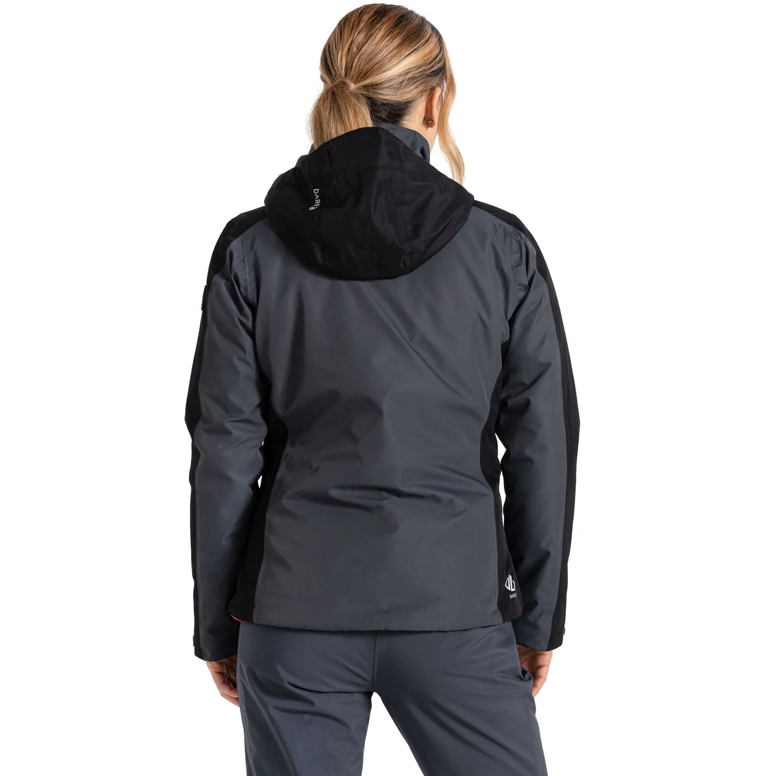 Dare 2b Womens Climatise Waterproof Thermal Ski Jacket - Ebony Grey