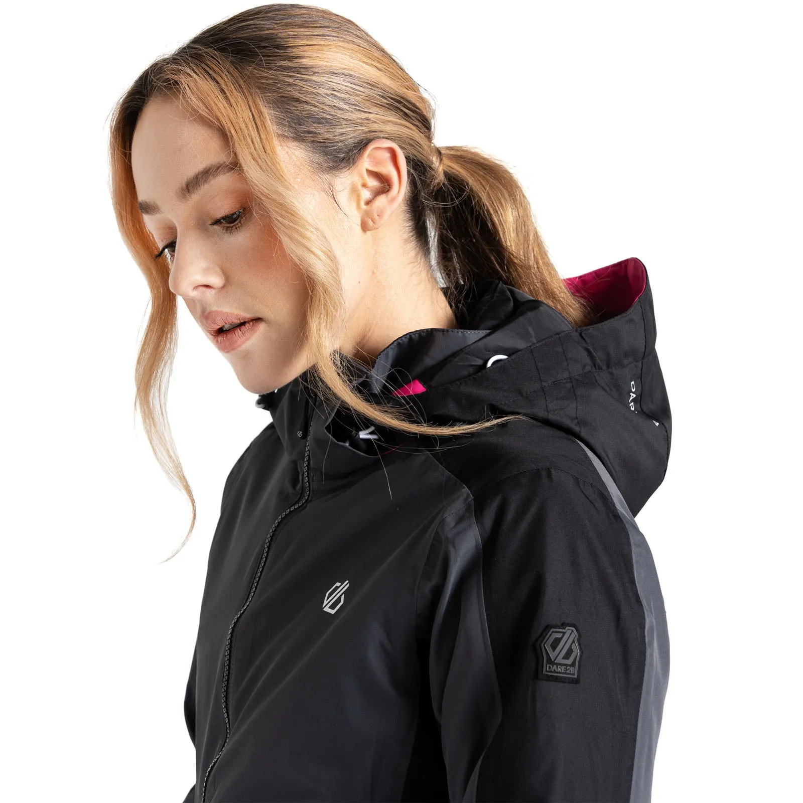 Dare 2b Womens Climatise Waterproof Thermal Ski Jacket - Ebony Grey