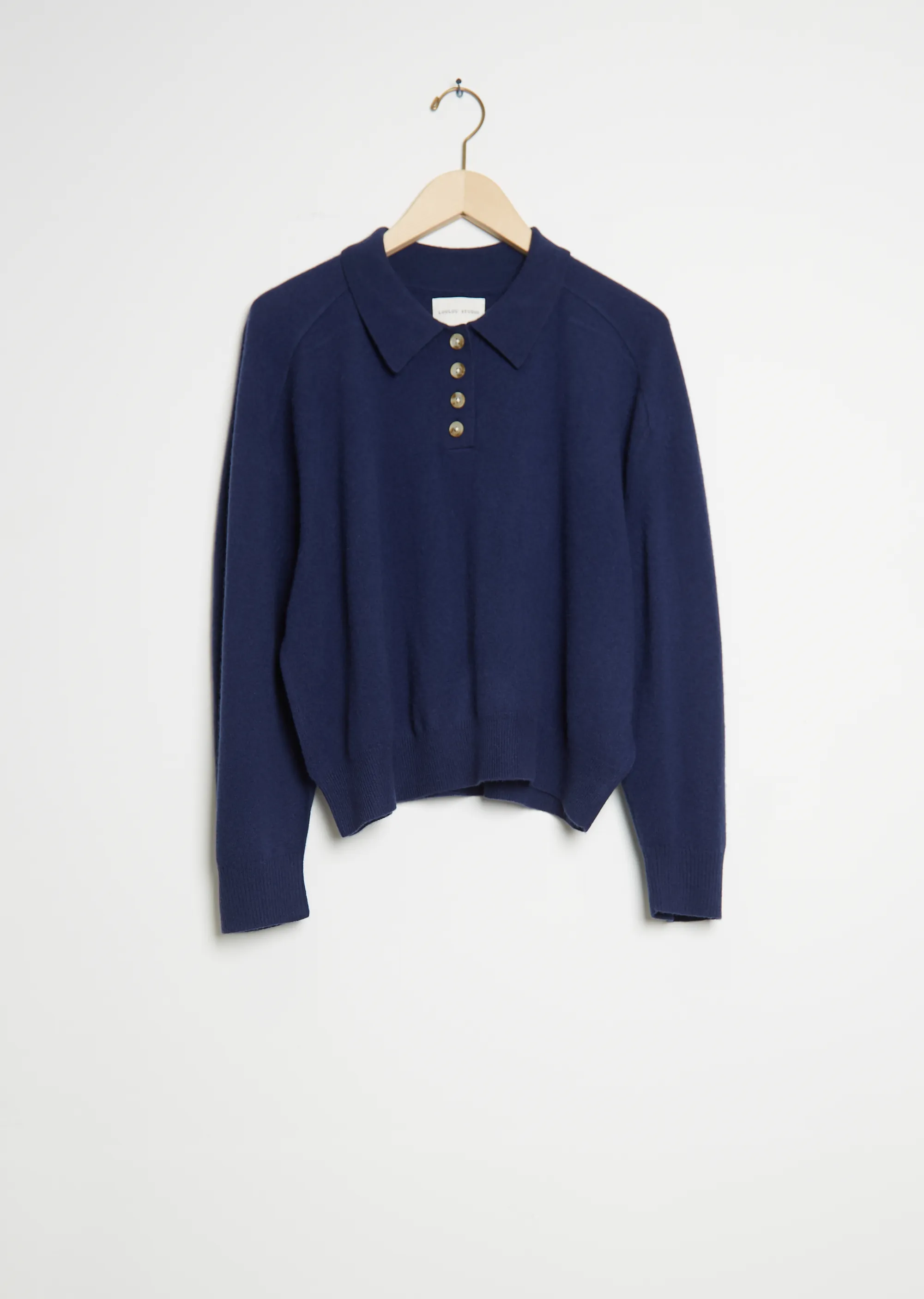 Forana Cashmere Shirt — Navy