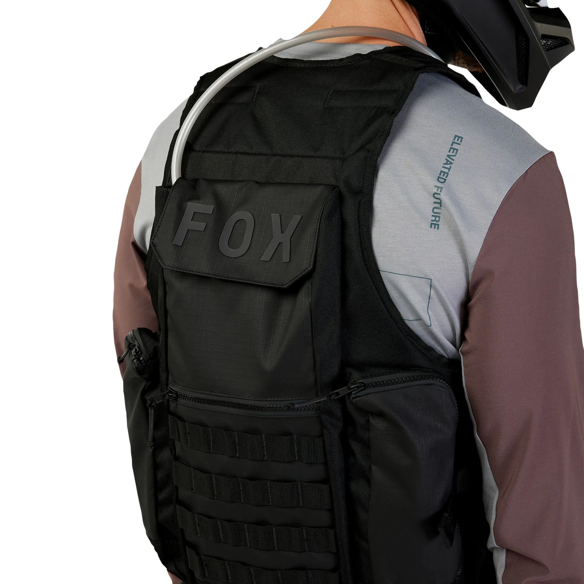 Fox Racing  Mens Legion Tac Offroad Vest Hydration Air Mesh Back Durable Black