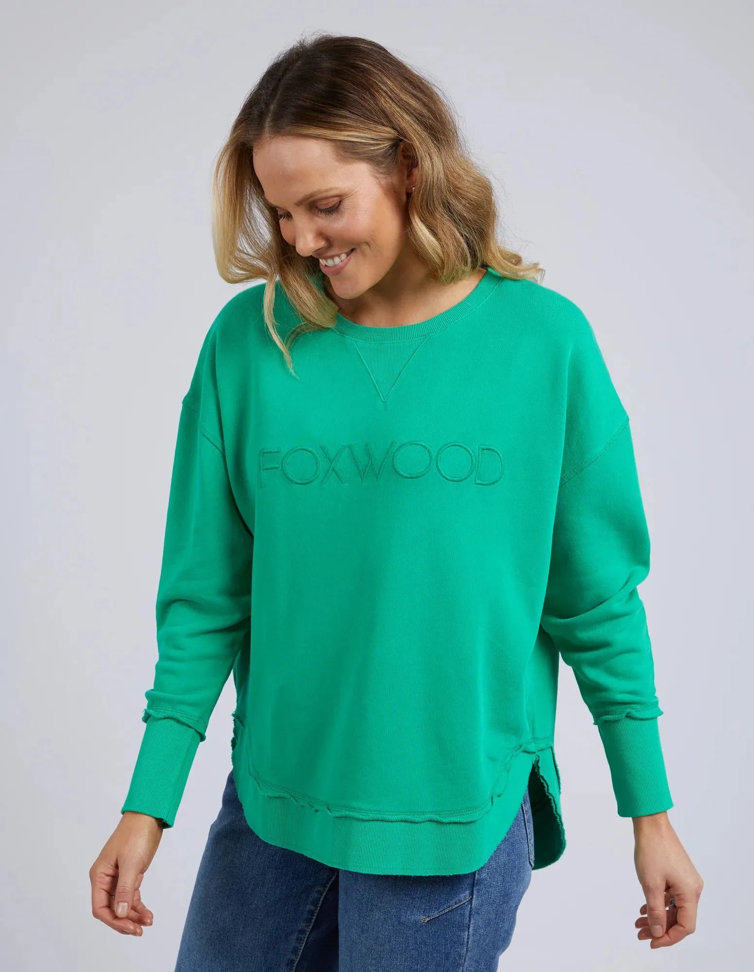 Foxwood - Simplified Crew - Bright Green