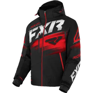 FXR Boost FX 2-IN-1 Snowmobile Jacket Black/Red