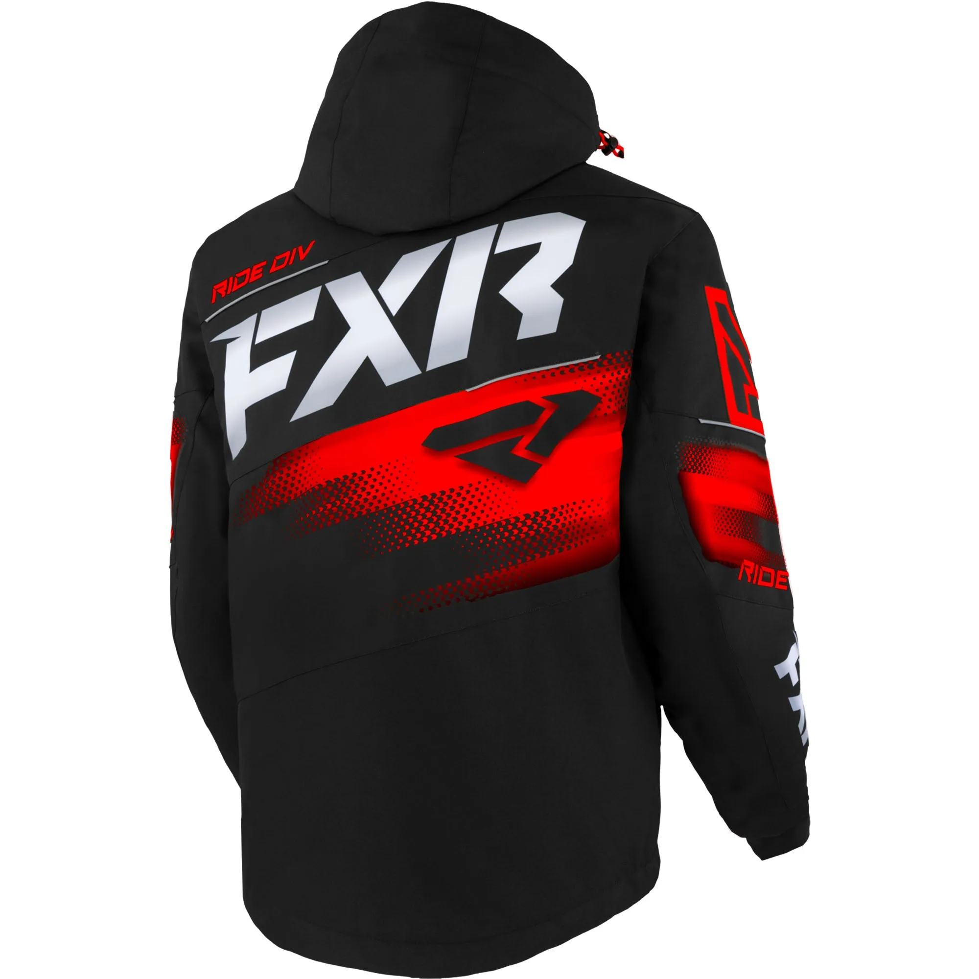 FXR Boost FX 2-IN-1 Snowmobile Jacket Black/Red