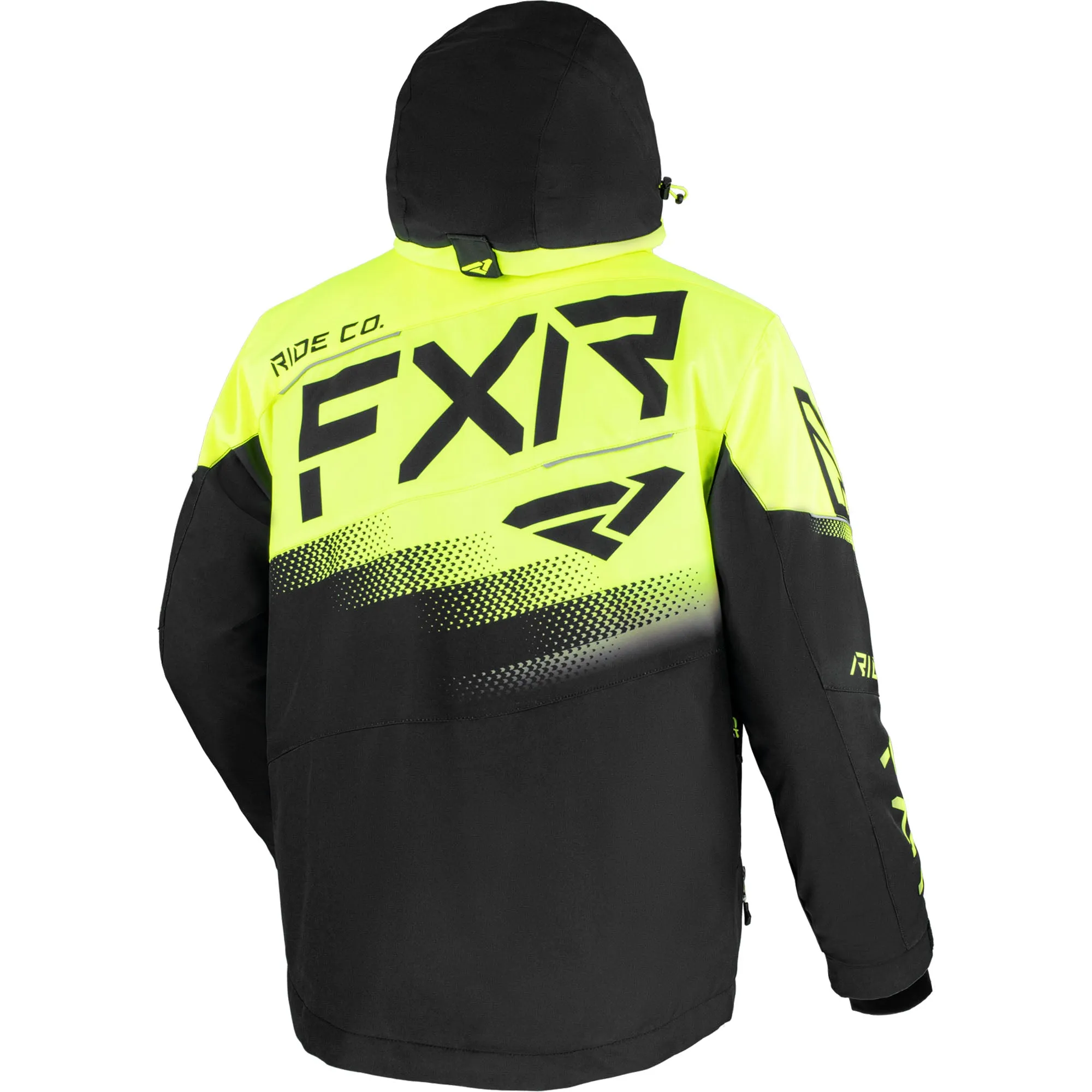 FXR Boost FX Snowmobile Jacket Black/Hi-Vis