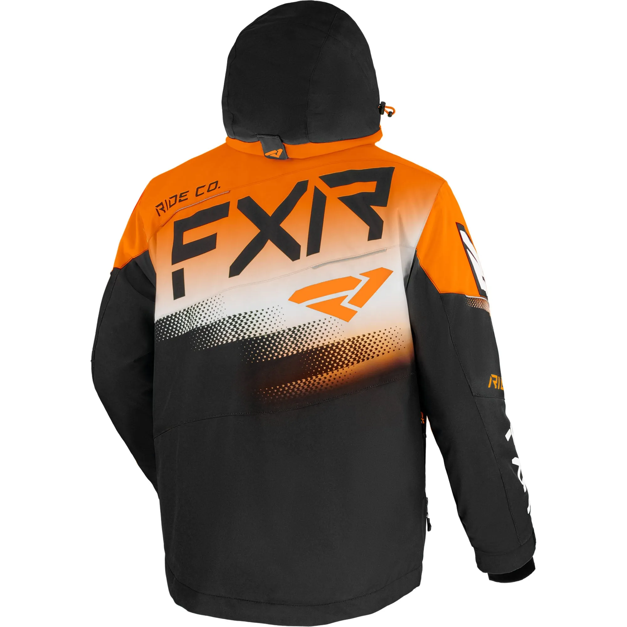 FXR Boost FX Snowmobile Jacket Black/Orange/White