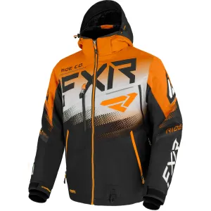 FXR Boost FX Snowmobile Jacket Black/Orange/White