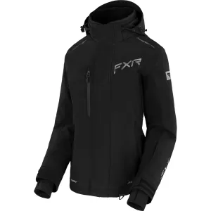 FXR Edge Snowmobile Jacket Black/Silver