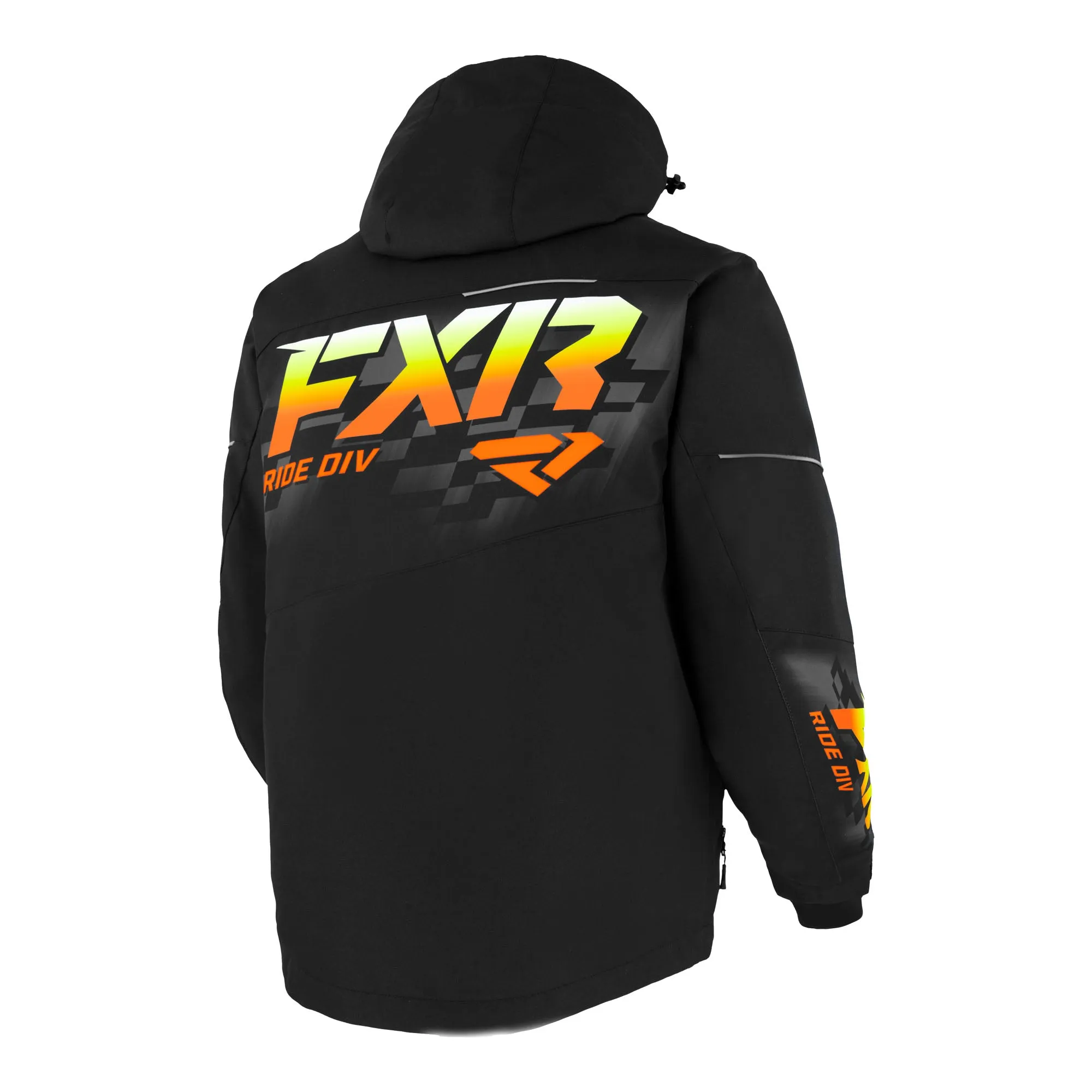 FXR Fuel Snowmobile Jacket Black/Inferno