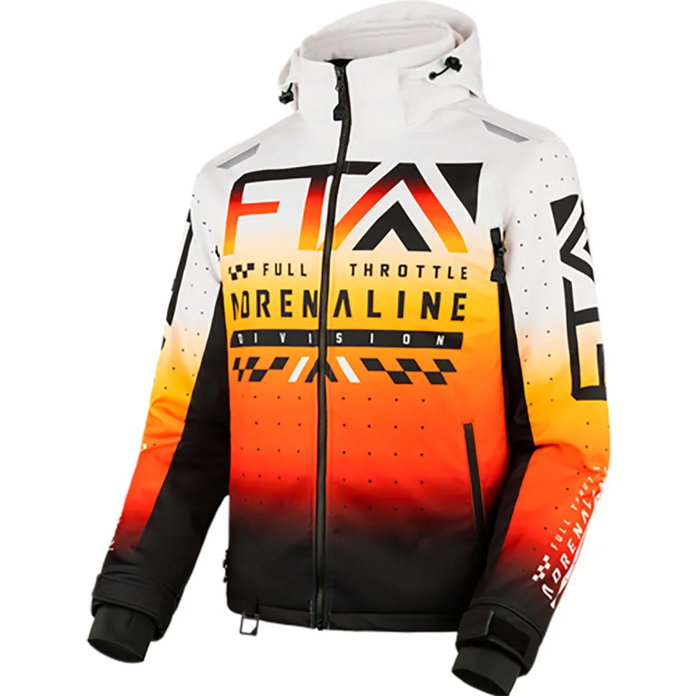 FXR STYLZ 2-in-1 Snowmobile Jacket Sunrise Orange