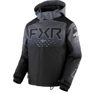 FXR Youth Helium Snowmobile Jacket Black Ops