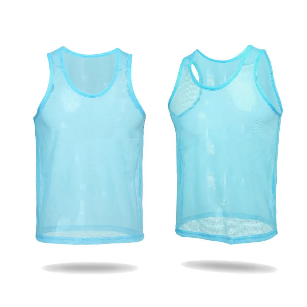 GK Team Practice Scrimmage Pinnie Mesh Vests | Youth and Adult