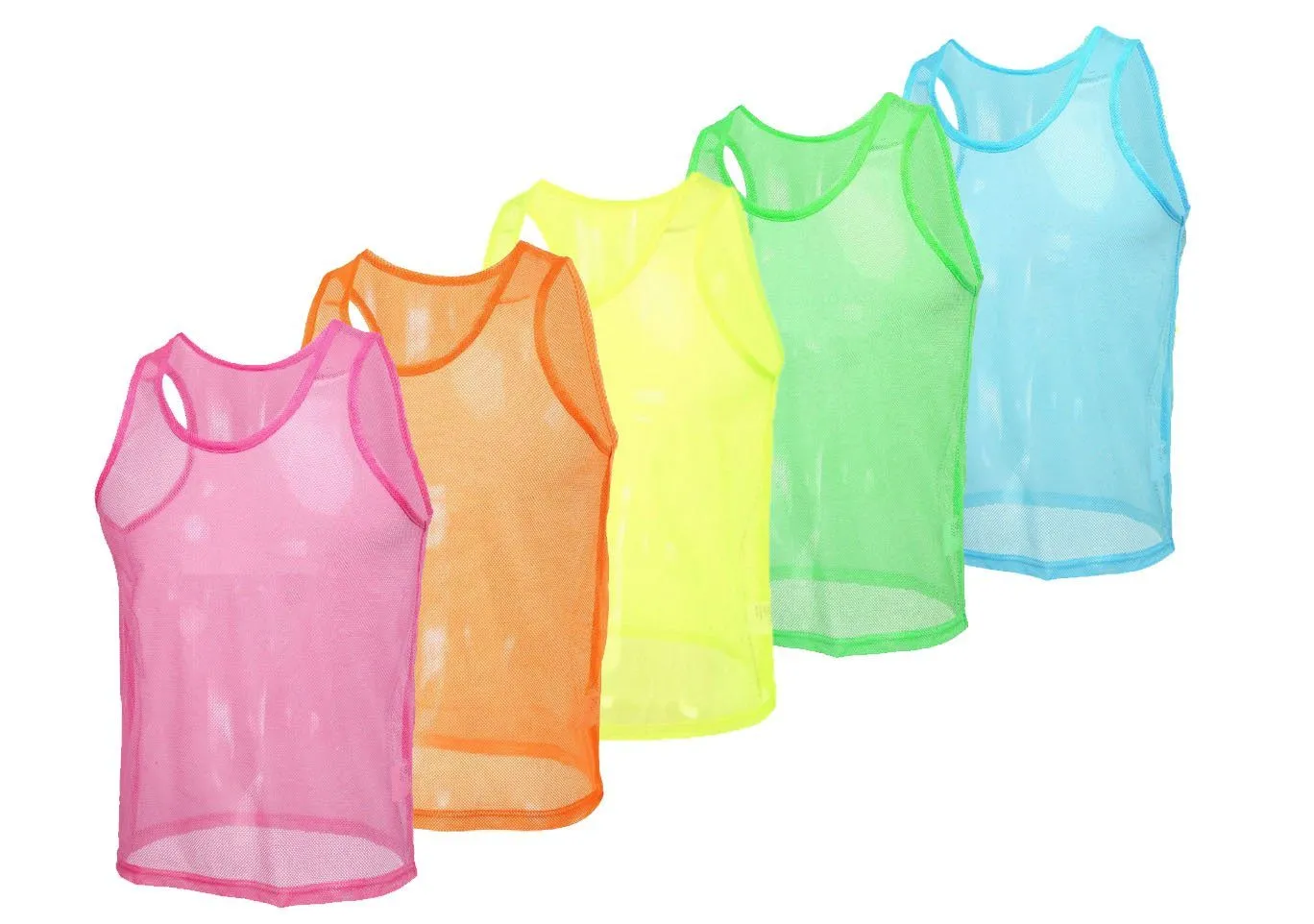 GK Team Practice Scrimmage Pinnie Mesh Vests | Youth and Adult