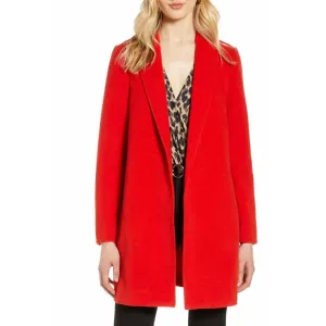 Halogen Double Face Coat Poppy