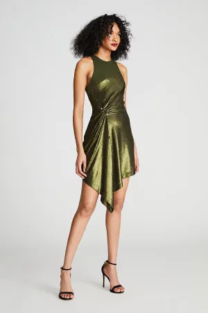 Ida Dress In Sequin And Jersey