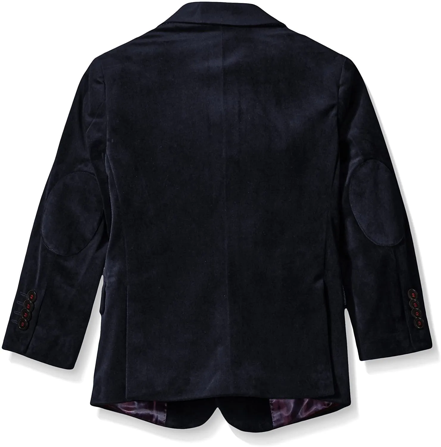 Isaac Mizrahi Boys' Single-Breasted Velvet Blazer