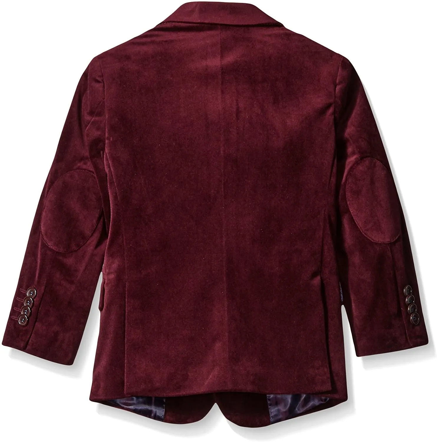 Isaac Mizrahi Boys' Single-Breasted Velvet Blazer