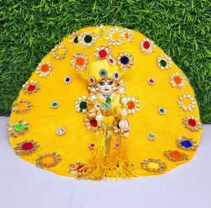 laddu gopal heavy dress with pagdi