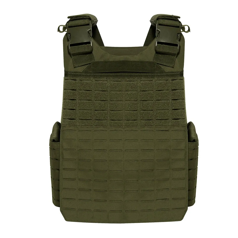 LASER CUT MOLLE PLATE CARRIER VEST | Black, Coyote, Olive