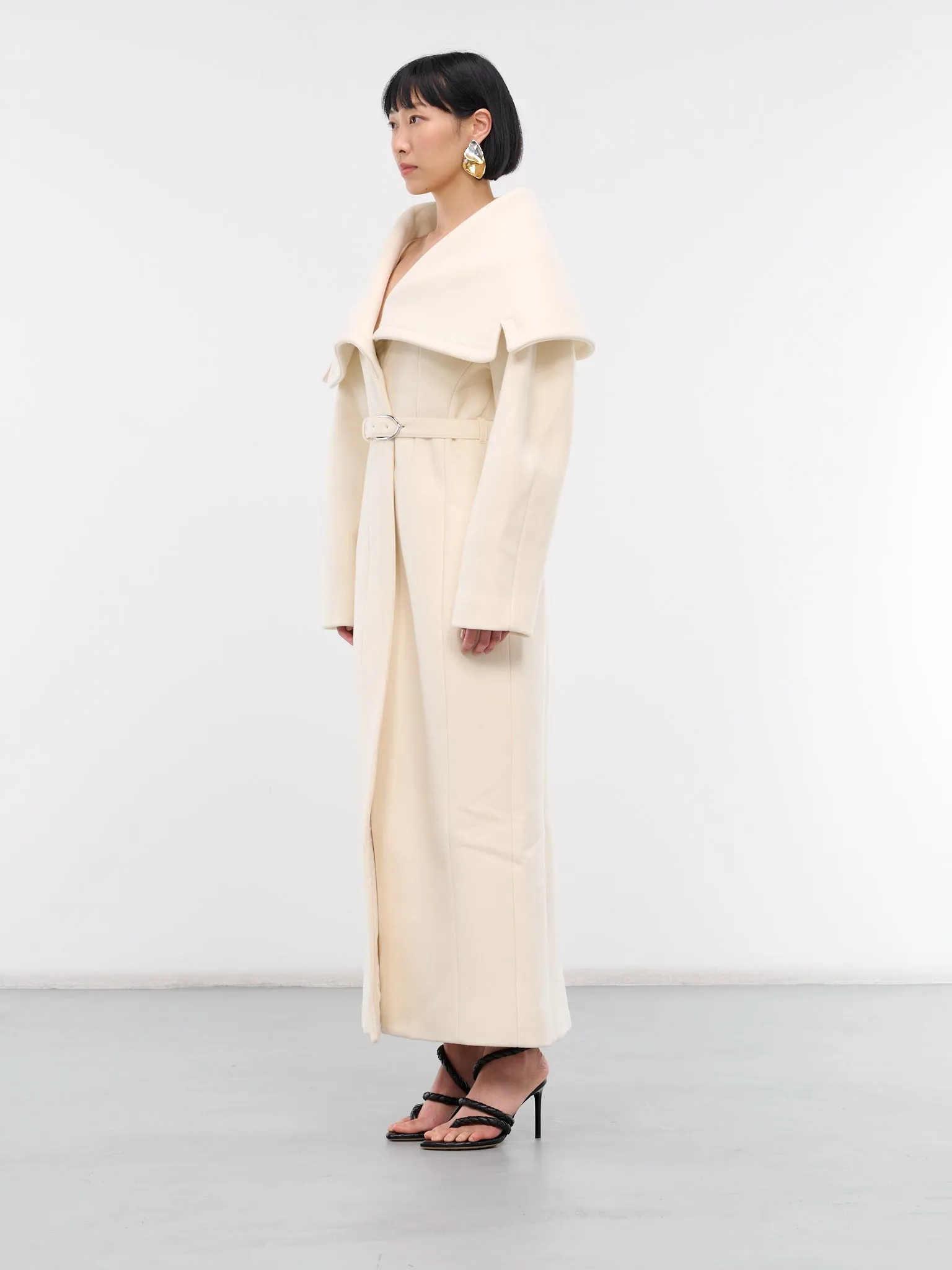 Le Manteau Caruso (243CO075-1614-OFF-WHITE)