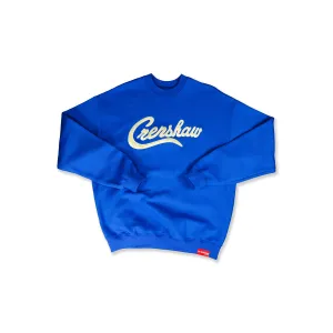 Limited Edition Ultra Crenshaw Crewneck - Royal/Creme