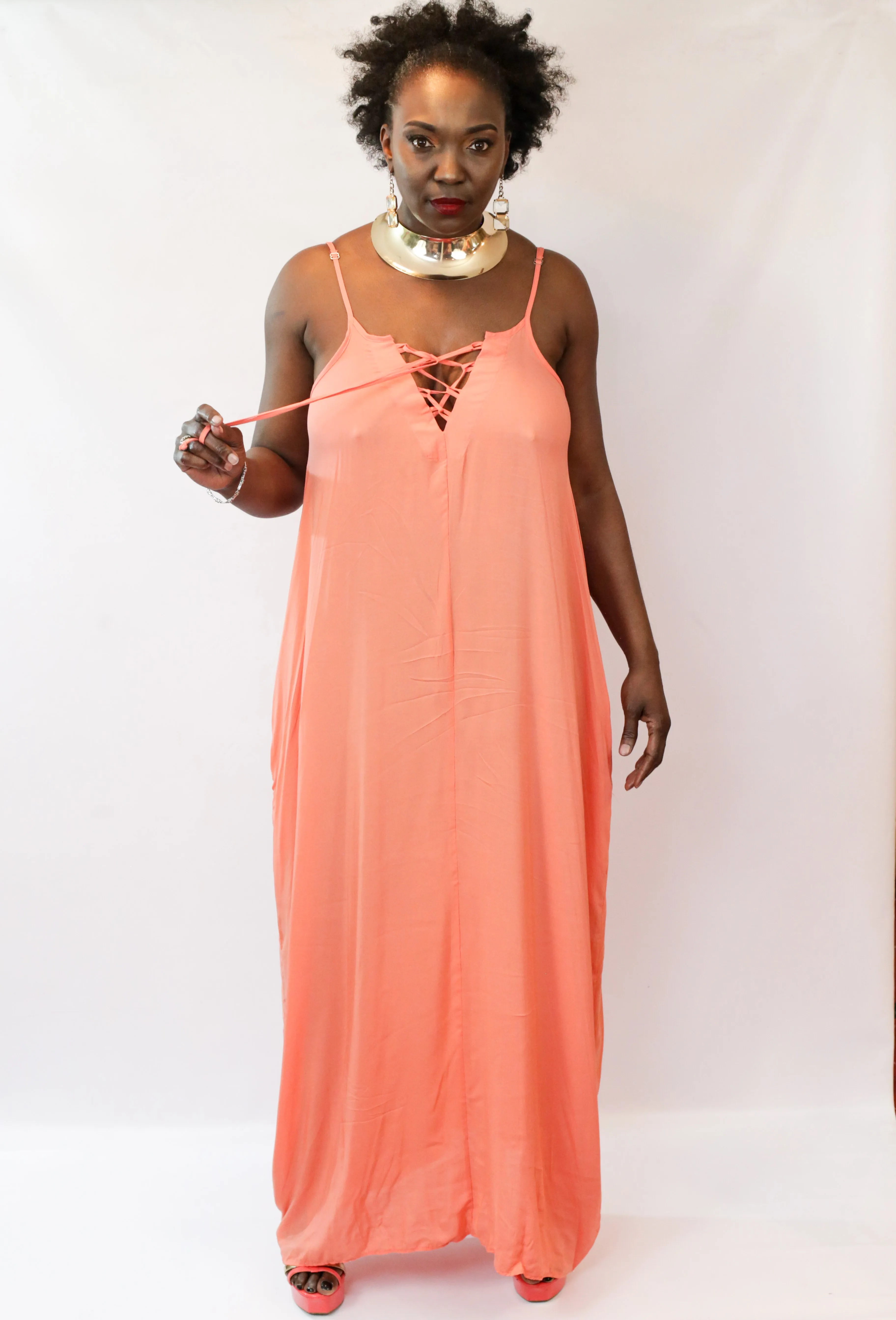 Maxi Dress With Pockets