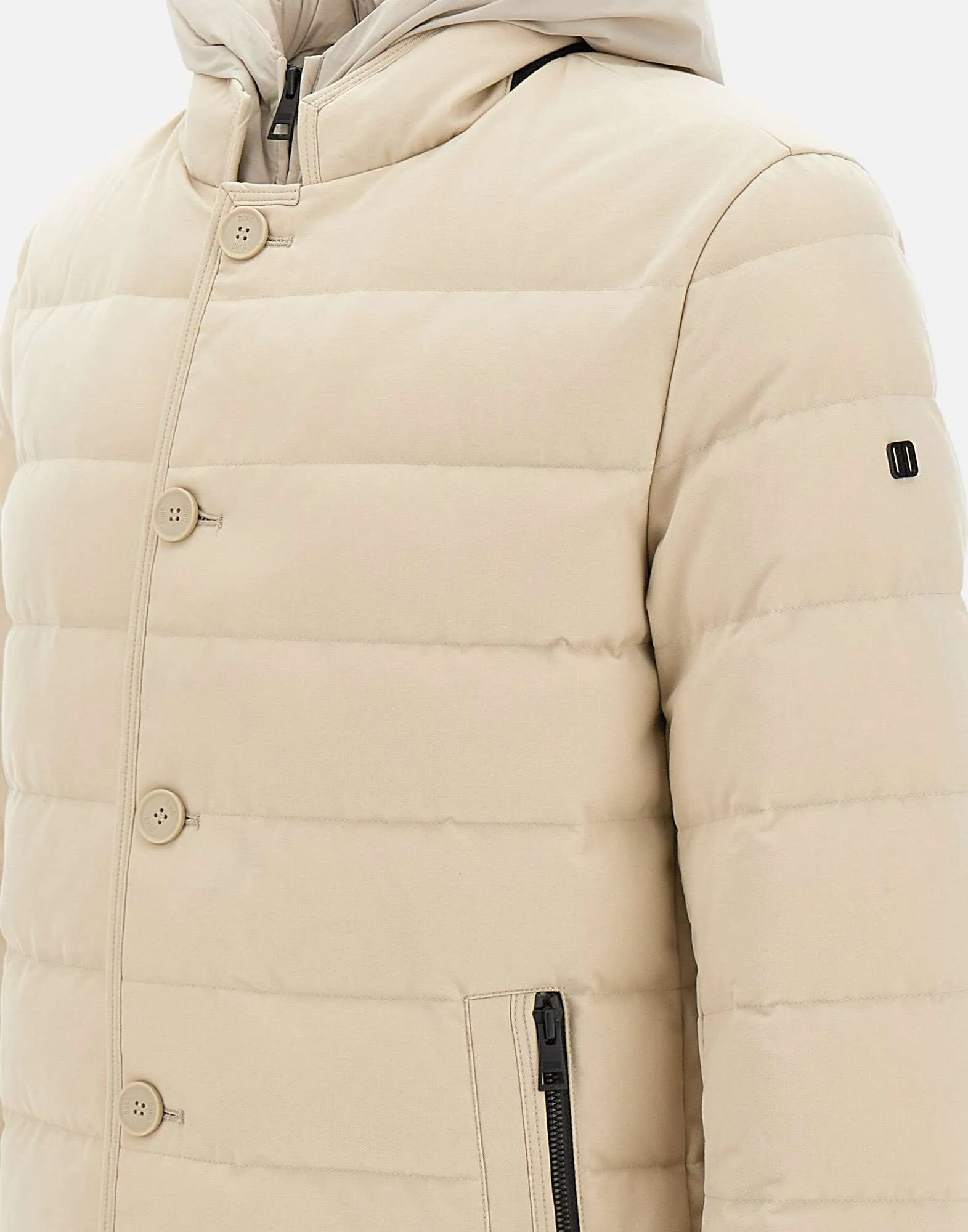 Men's Sand Down Jacket with Bib