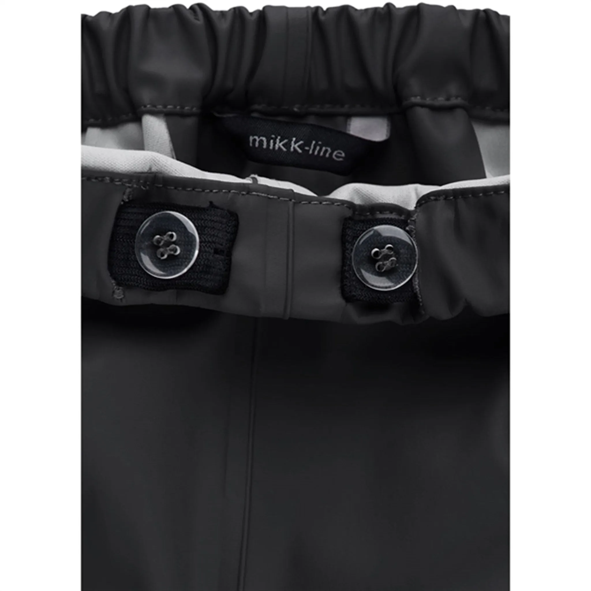 Mikk-Line Rainwear Jacket And Pants Black