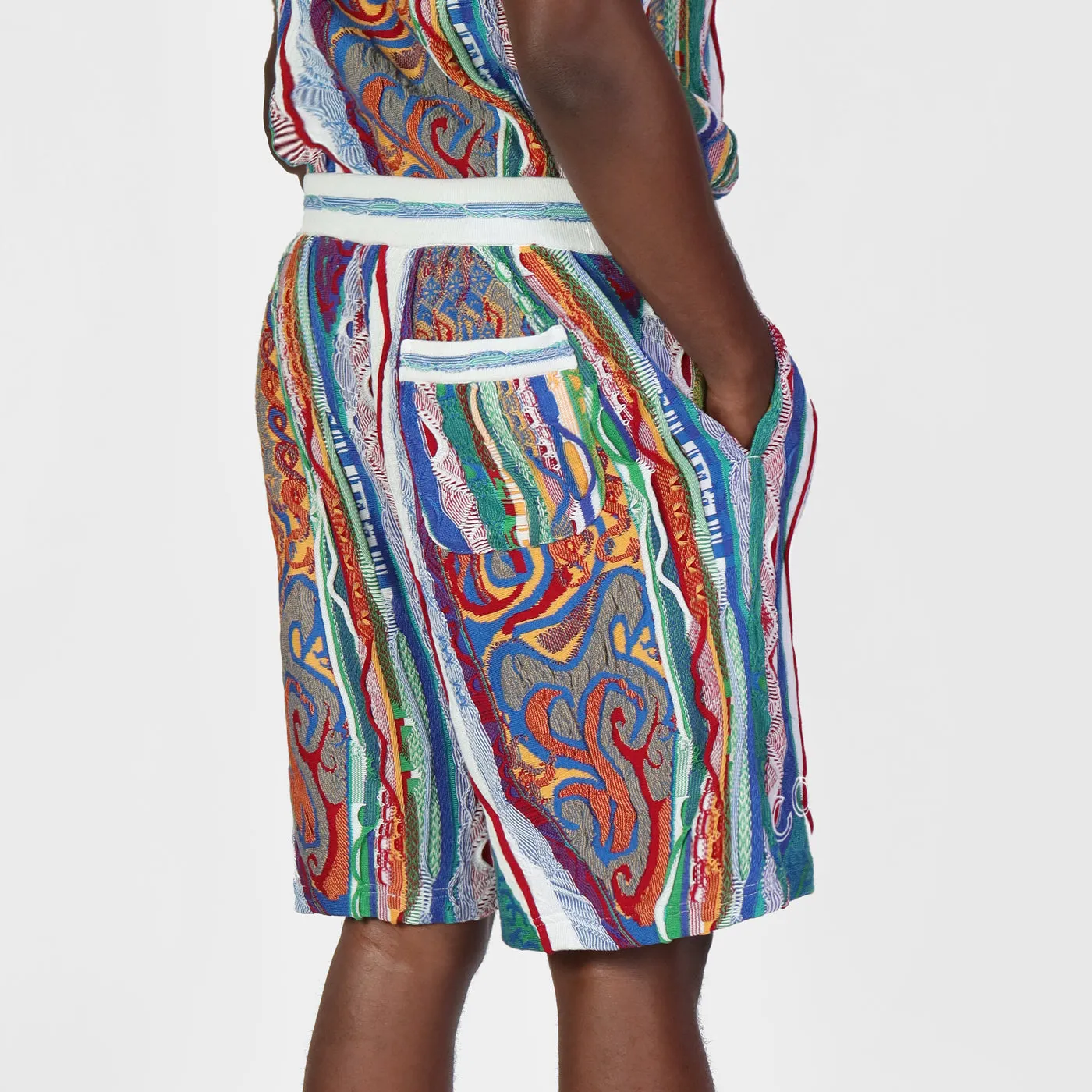 New - COOGI Classic Sweater Knit Basketball Shorts