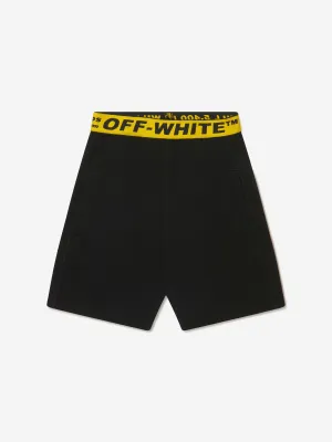 Off-White Boys Cotton Industrial Sweat Shorts