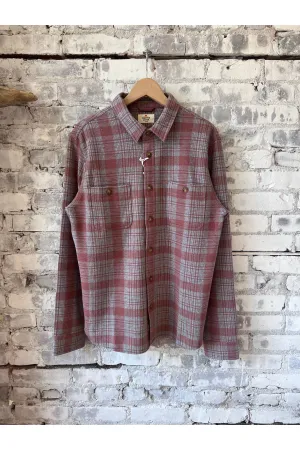 Pacifica Stretch Twill Shirt - Marsala Plaid