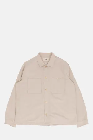 Patch Overshirt Soft Pink Crinkle